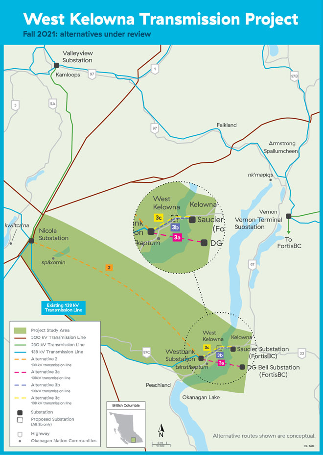 West Kelowna Transmission Project