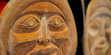 First Nations carving